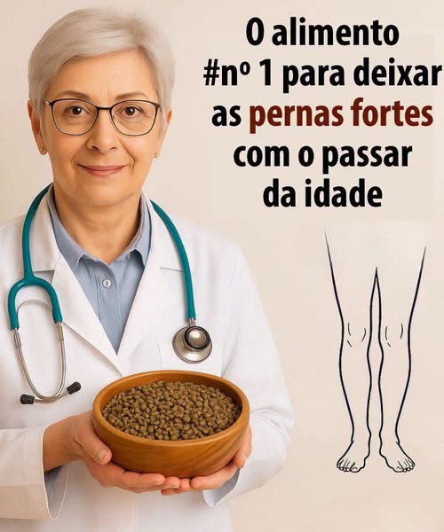 Alimento mais poderoso para manter as pernas fortes