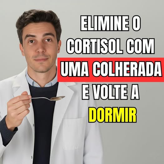 A colher que reduz o cortisol e melhora o sono aos 50