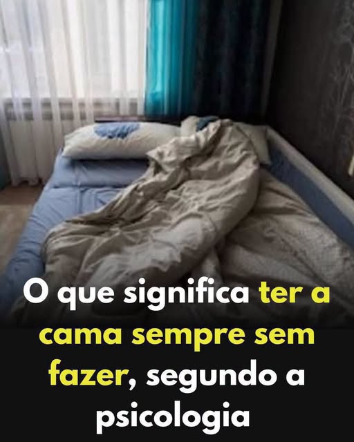 Sempre deixa a cama desarrumada? Veja o que revela