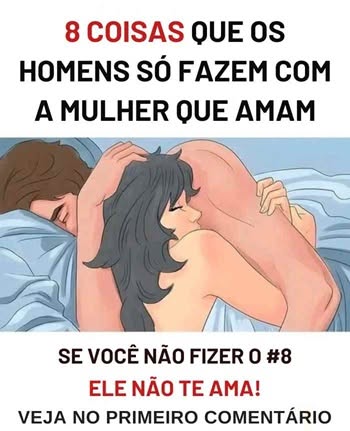 Coisas que os homens só